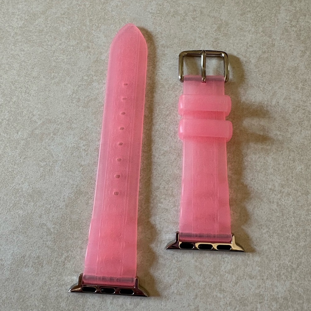 ANOTHER MARKDOWN Coach Jelly Apple Watch Strap - fits 38 Mm, 40 Mm and 41 Mm
